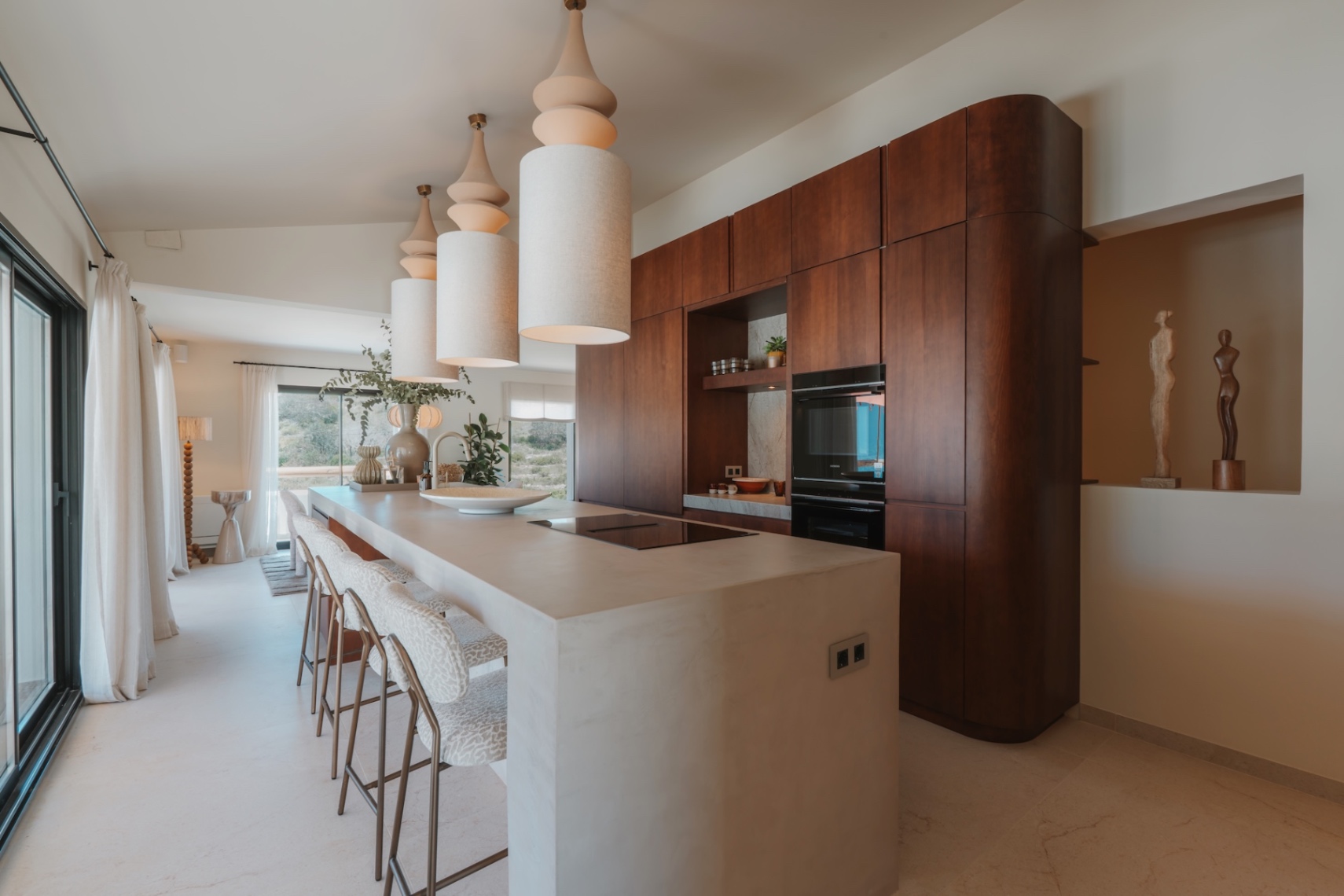 Luxury traditionnal 4 bed villa with Panoramic views for sale In Javea Arenal
