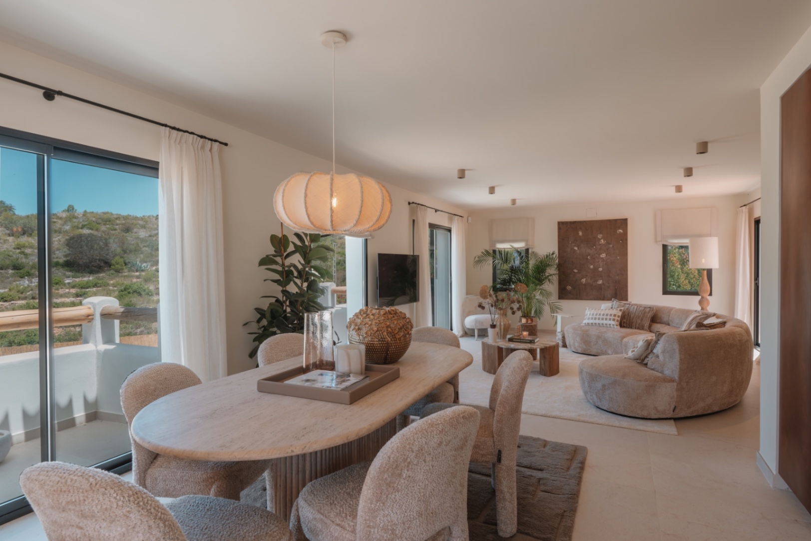 Luxury traditionnal 4 bed villa with Panoramic views for sale In Javea Arenal