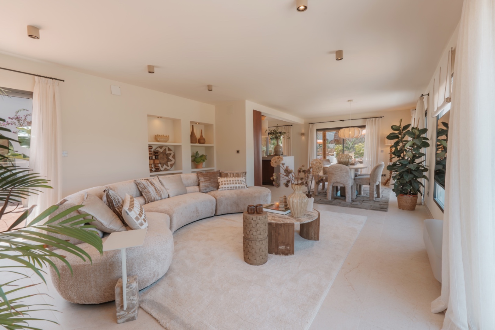 Luxury traditionnal 4 bed villa with Panoramic views for sale In Javea Arenal