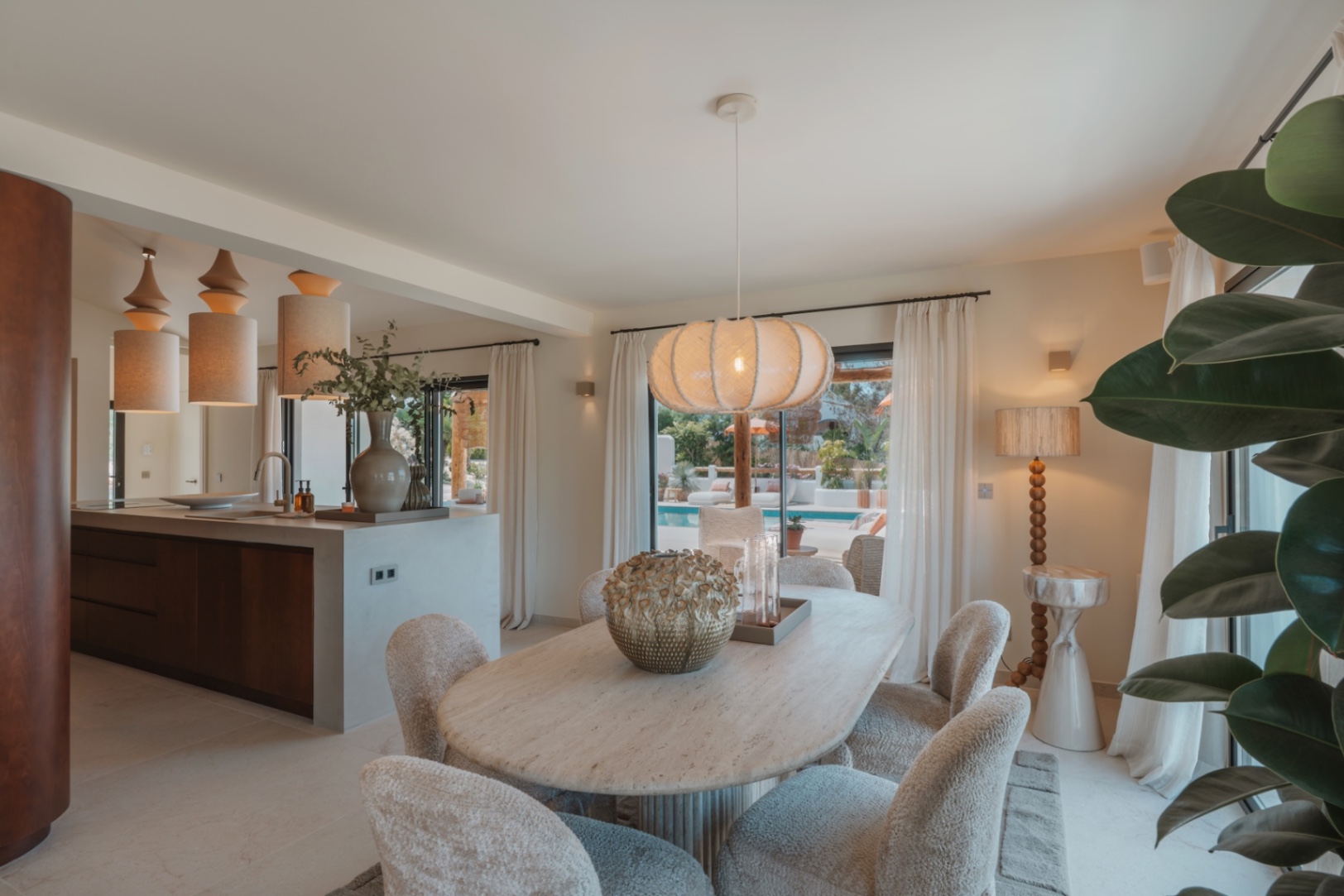 Luxury traditionnal 4 bed villa with Panoramic views for sale In Javea Arenal