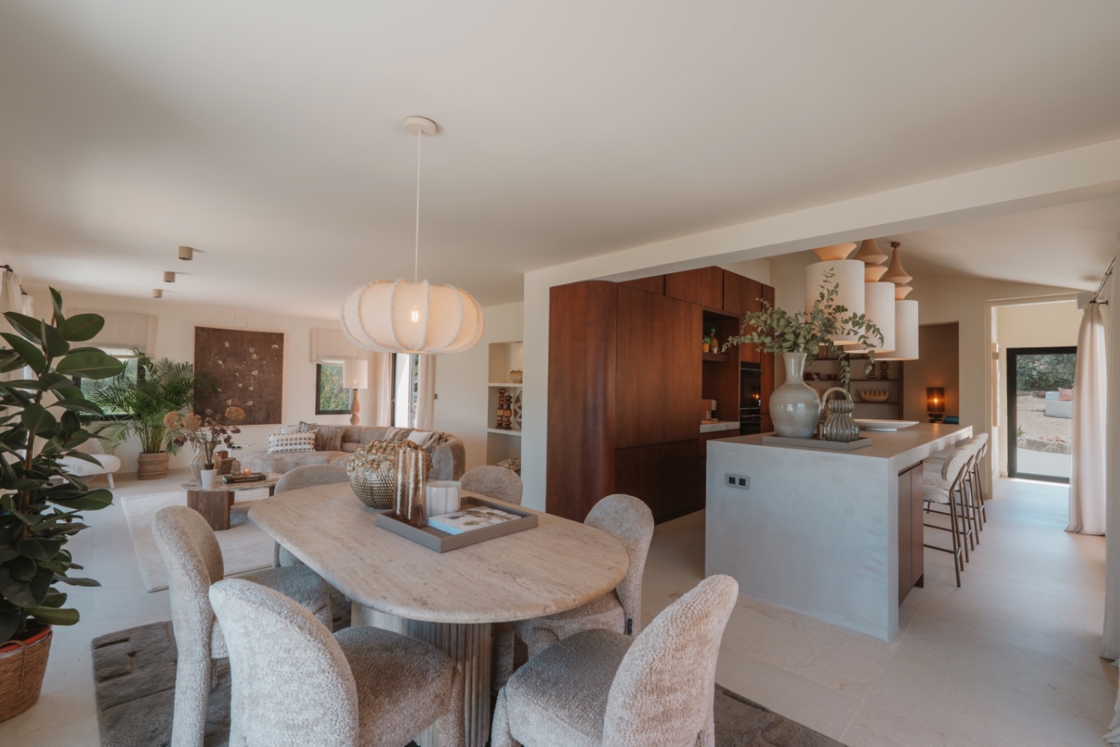 Luxury traditionnal 4 bed villa with Panoramic views for sale In Javea Arenal