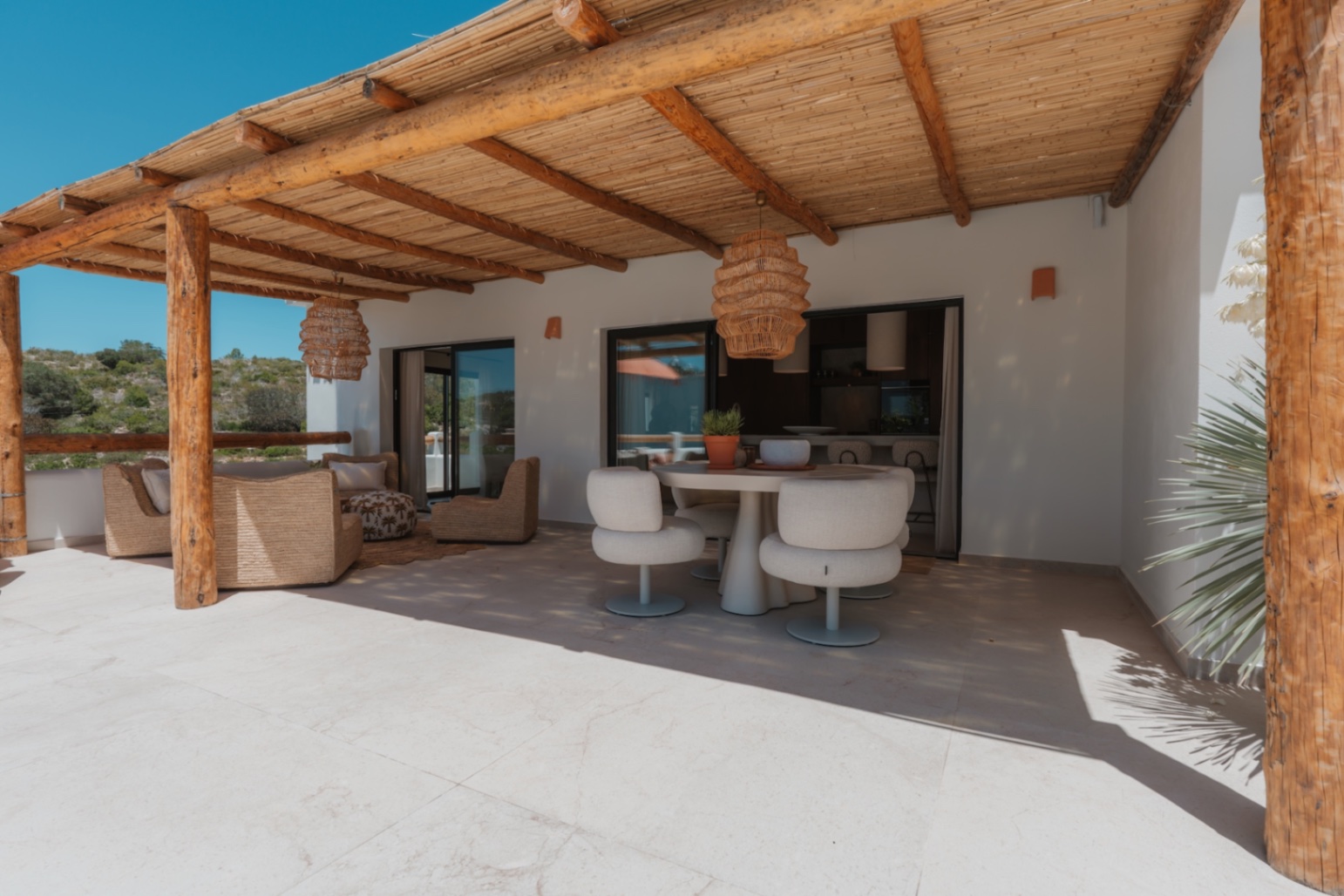 Luxury traditionnal 4 bed villa with Panoramic views for sale In Javea Arenal