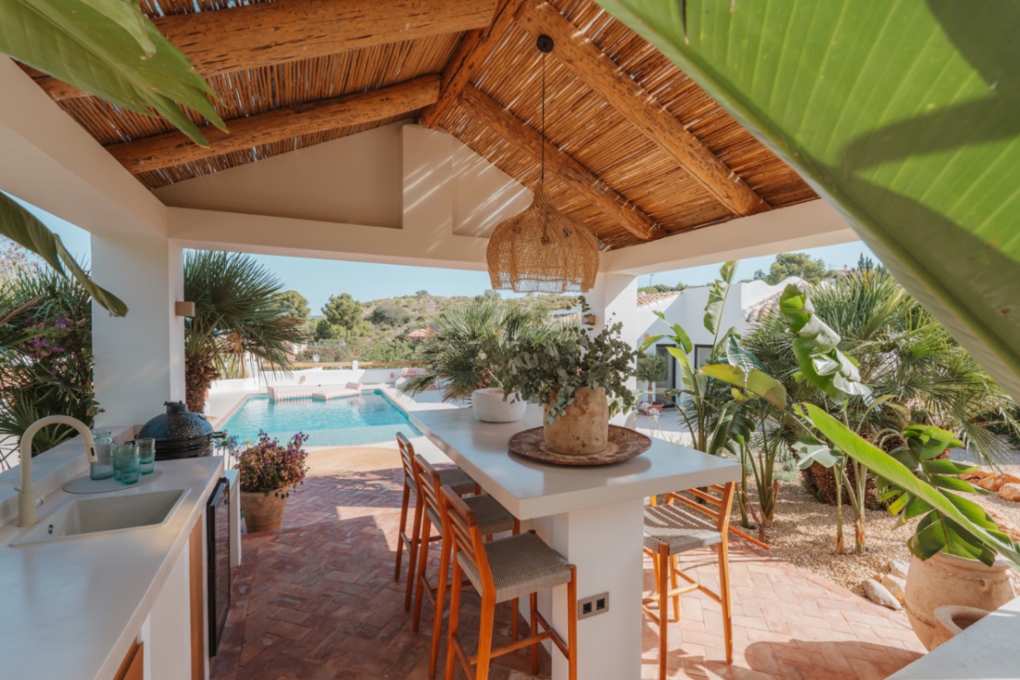 Luxury traditionnal 4 bed villa with Panoramic views for sale In Javea Arenal