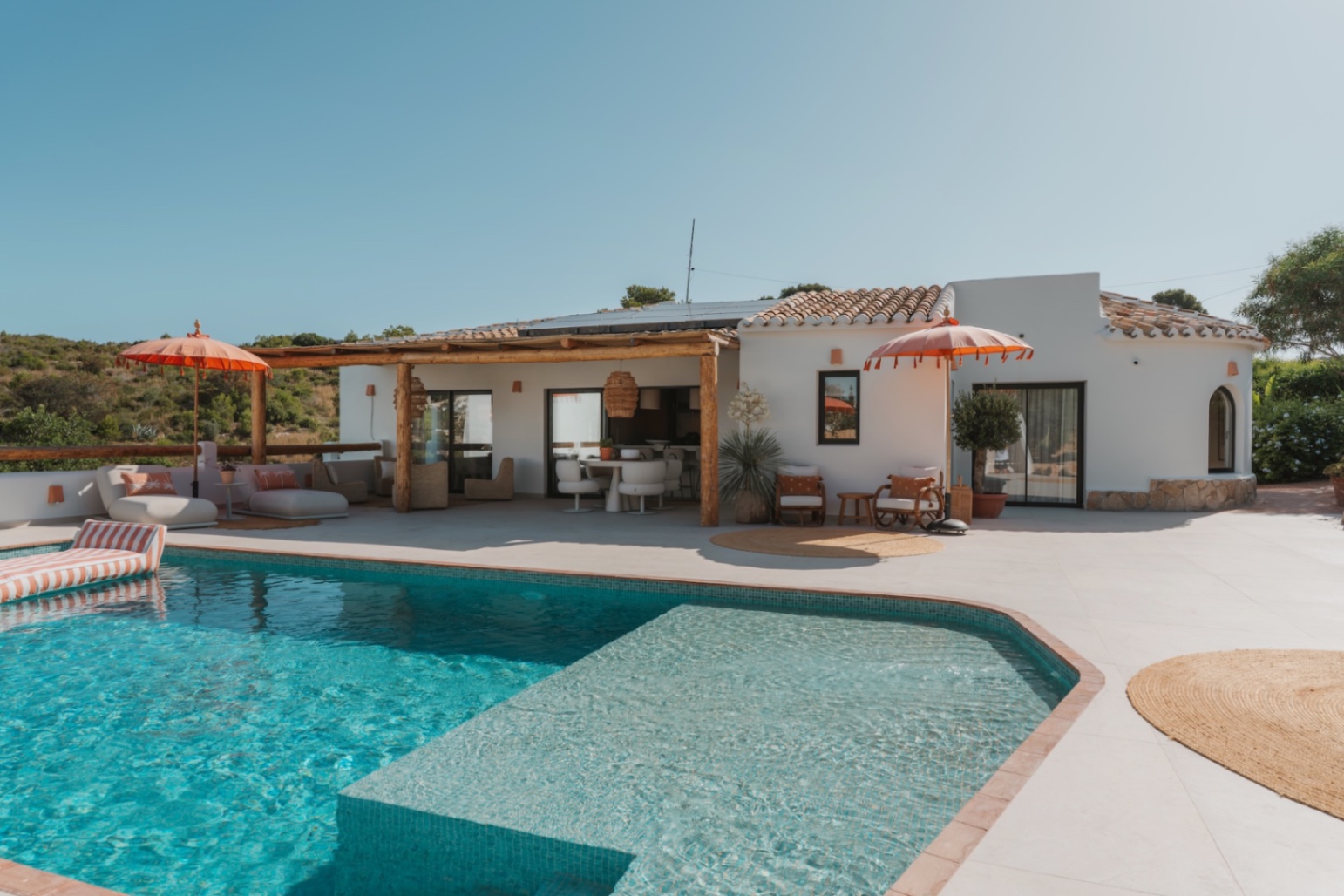 Luxury traditionnal 4 bed villa with Panoramic views for sale In Javea Arenal