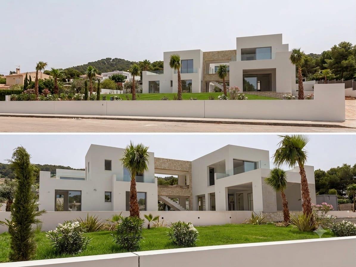 Luxury 4 bed villa with sea and mountain view for sale in Javea Piver