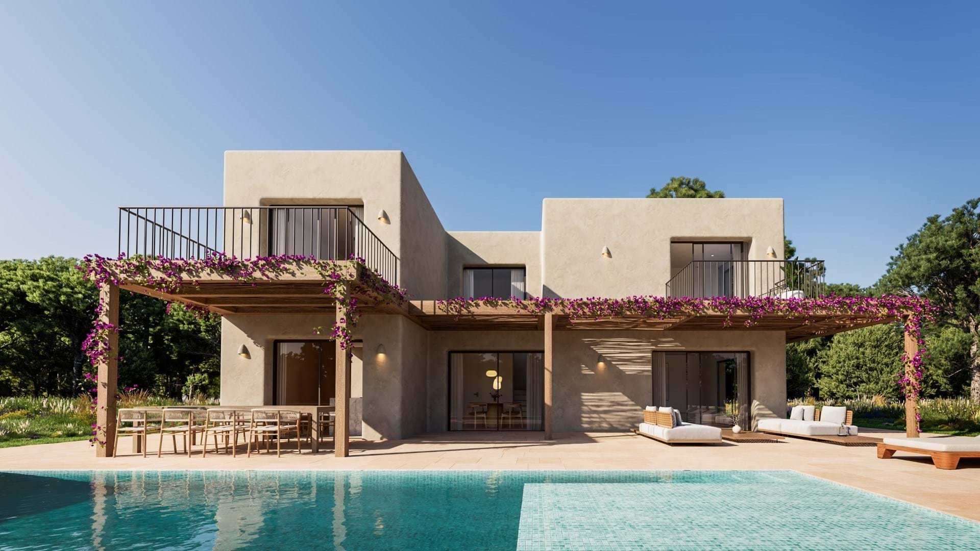 VILLA MÉDITERRANÉENNE CONTEMPORAINE — JÁVEA