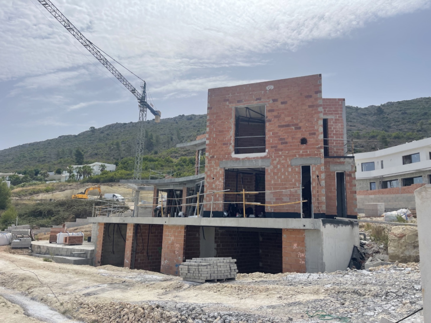 VILLA CONTEMPORAINE 5 CHAMBRES AVEC VUE SUR LA MER ET LA MONTAGNE - JÁVEA