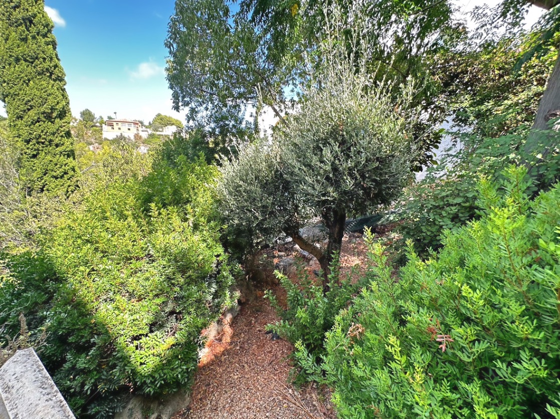 Villa tradicional de 3 dormitorios con vista al mar en venta en Denia la Pedrera.