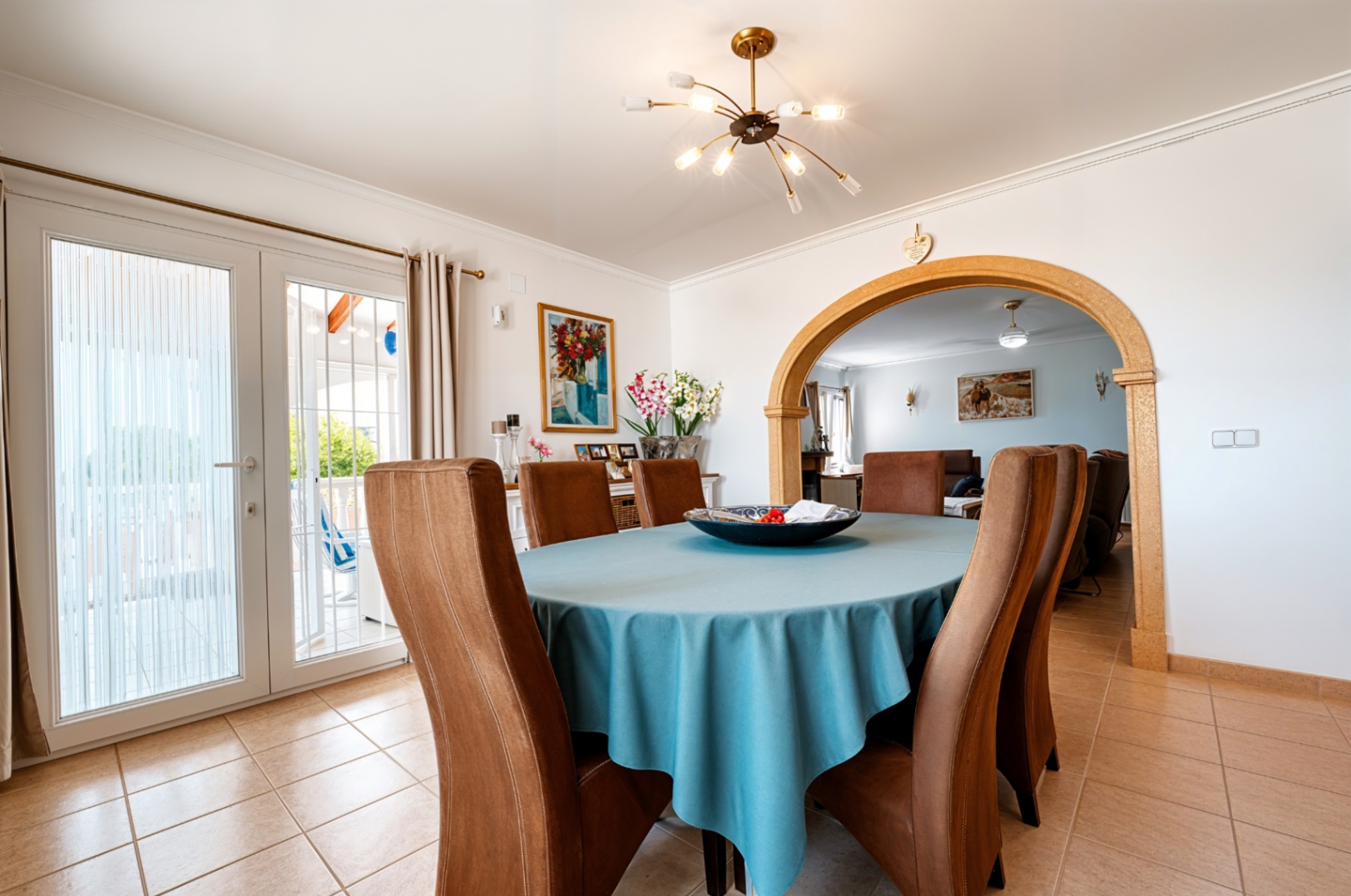 Retraite Méditerranéenne de 3 Chambres avec Vues sur la Mer et les Montagnes — Jávea