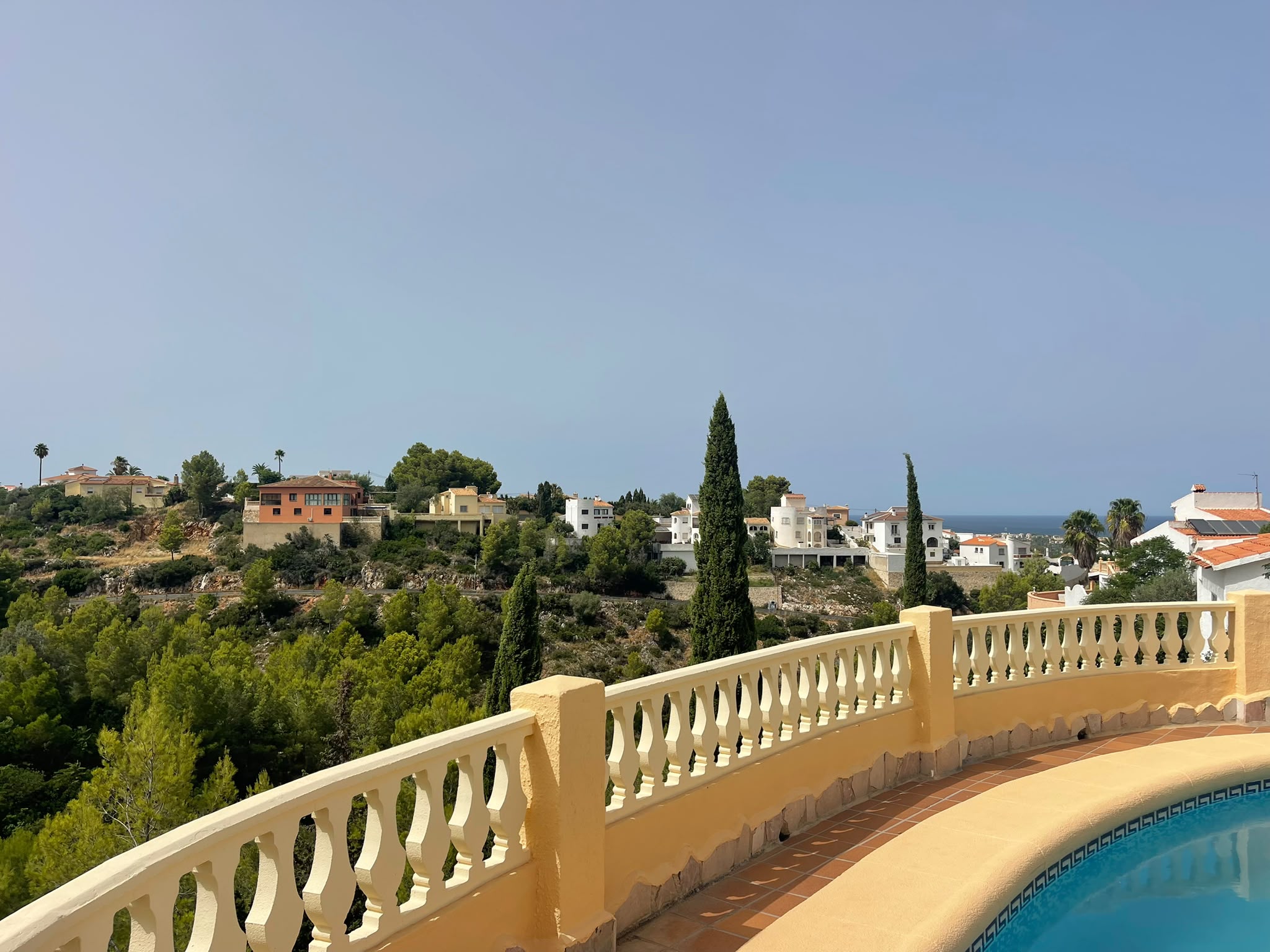 Villa traditionnelle de 3 chambres avec vue sur mer à vendre à Denia la Pedrera