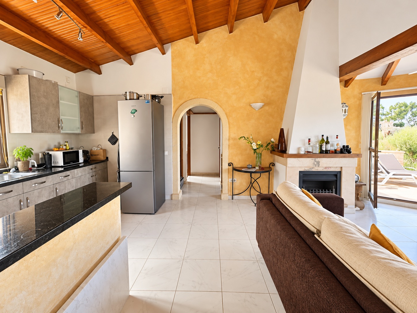 Traditionnal 3 bed villa with sea view for sale in Denia la Pedrera