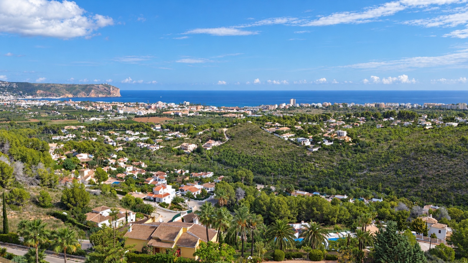 Villa Méditerranéenne avec Vue Panoramique sur la Mer et le Montgo à Jávea