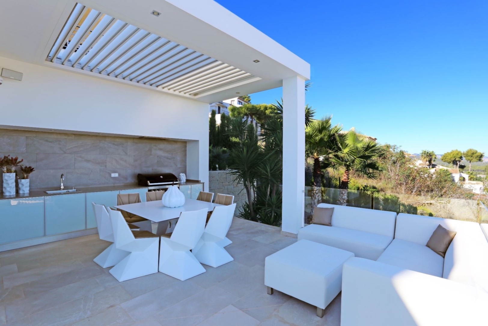 Villa de lujo de 4 dormitorios vista excepcional en venta Javea