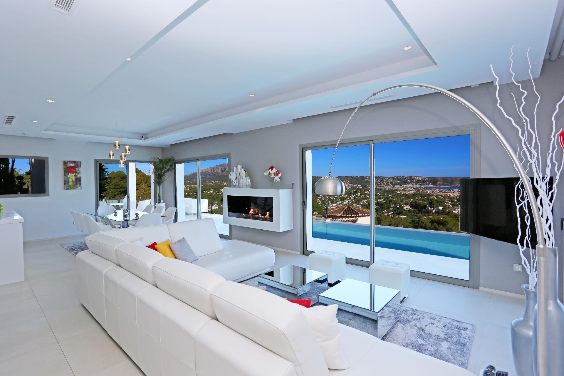 Villa de lujo de 4 dormitorios vista excepcional en venta Javea