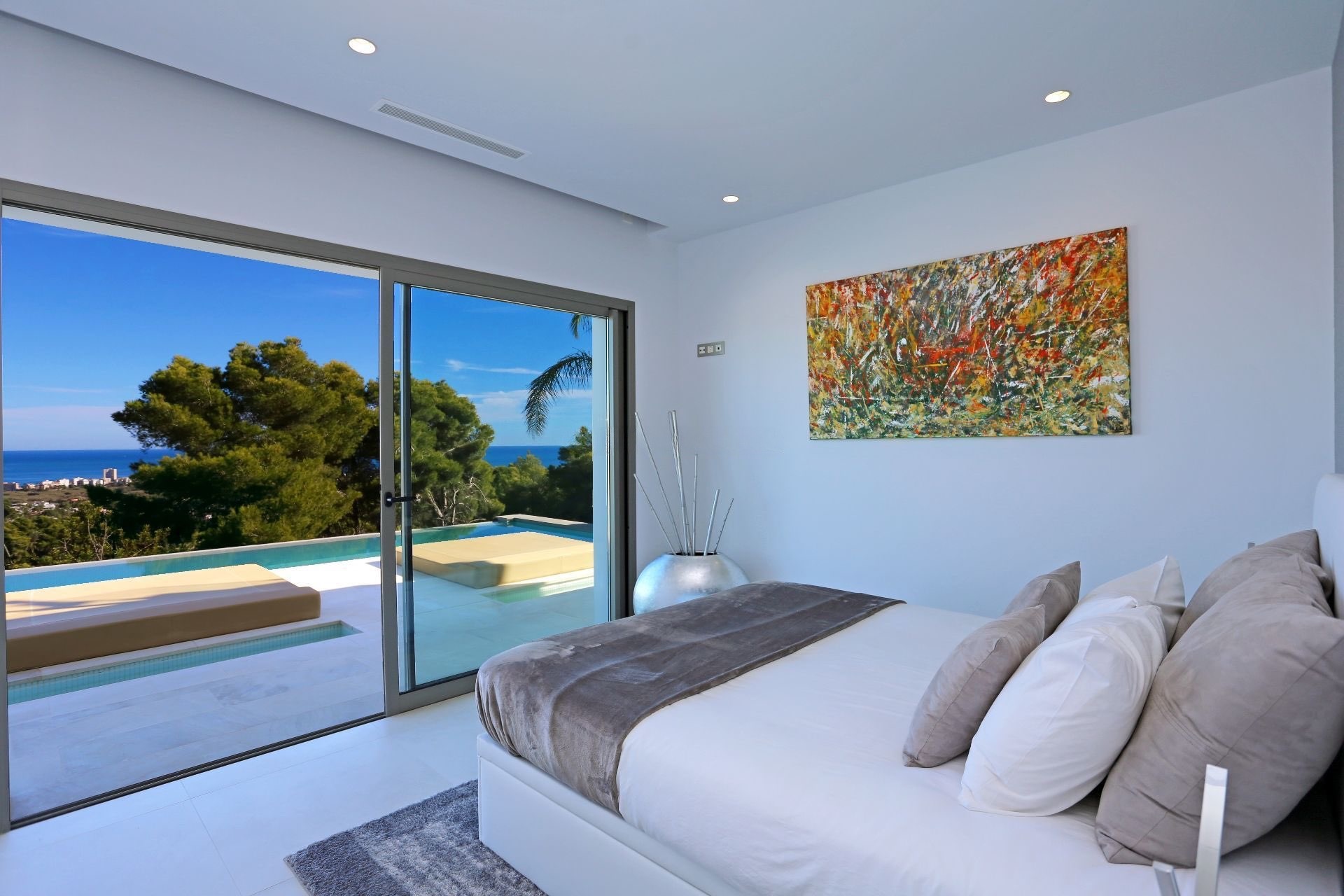 Villa de lujo de 4 dormitorios vista excepcional en venta Javea