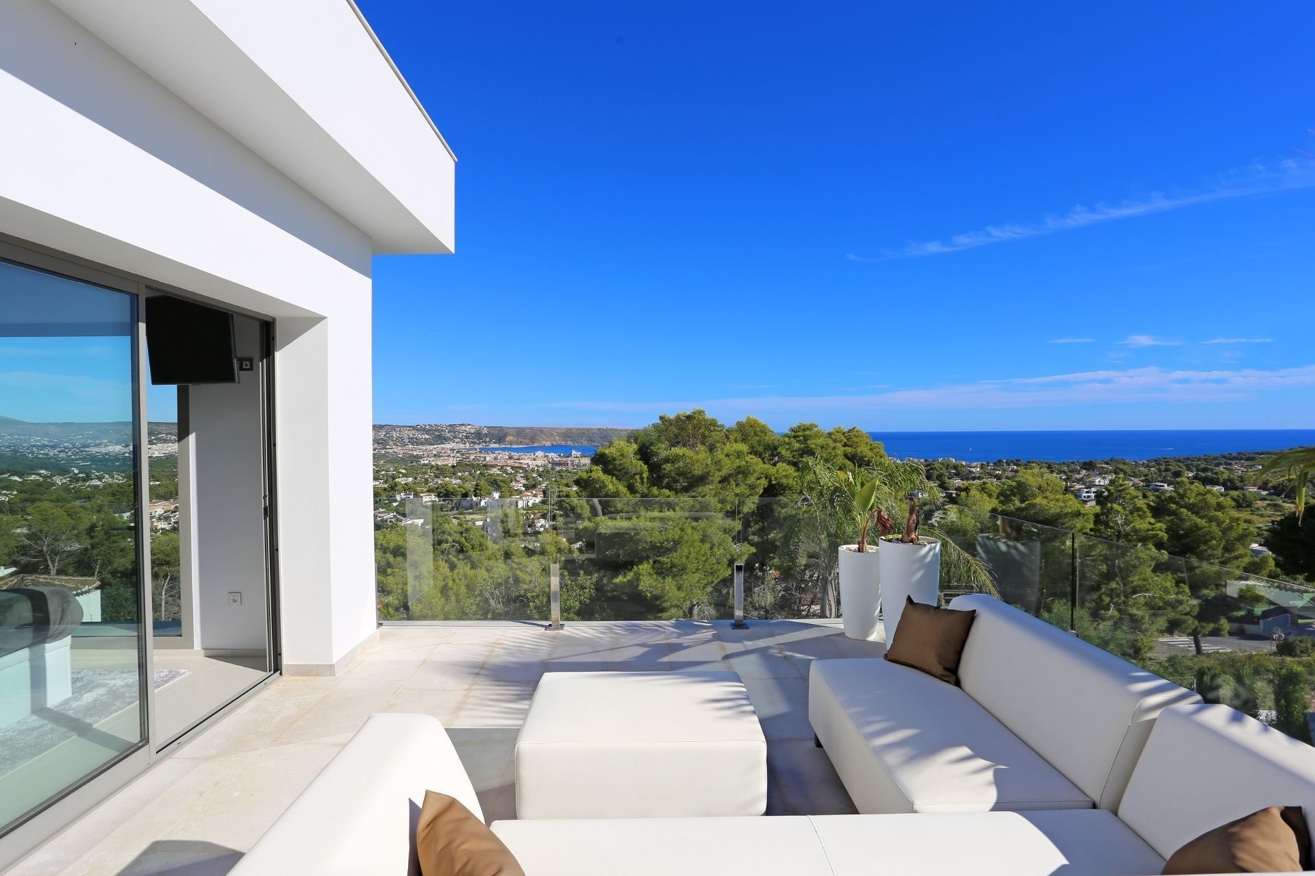 Villa de lujo de 4 dormitorios vista excepcional en venta Javea