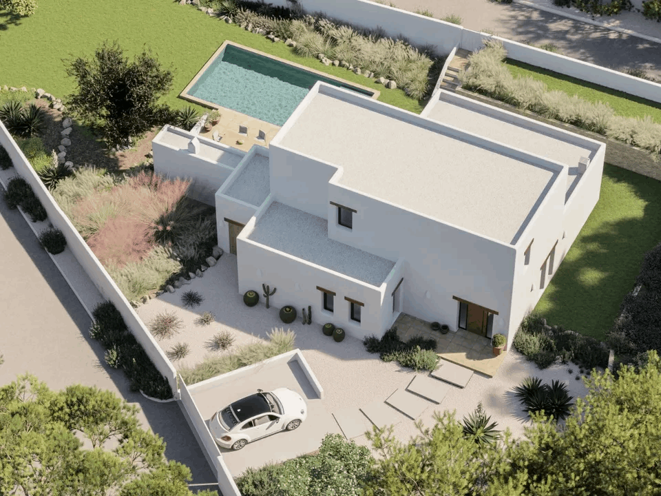 Atemberaubende Neubauvilla mit 3 Schlafzimmern zum Verkauf in Moraira Cap Blanc