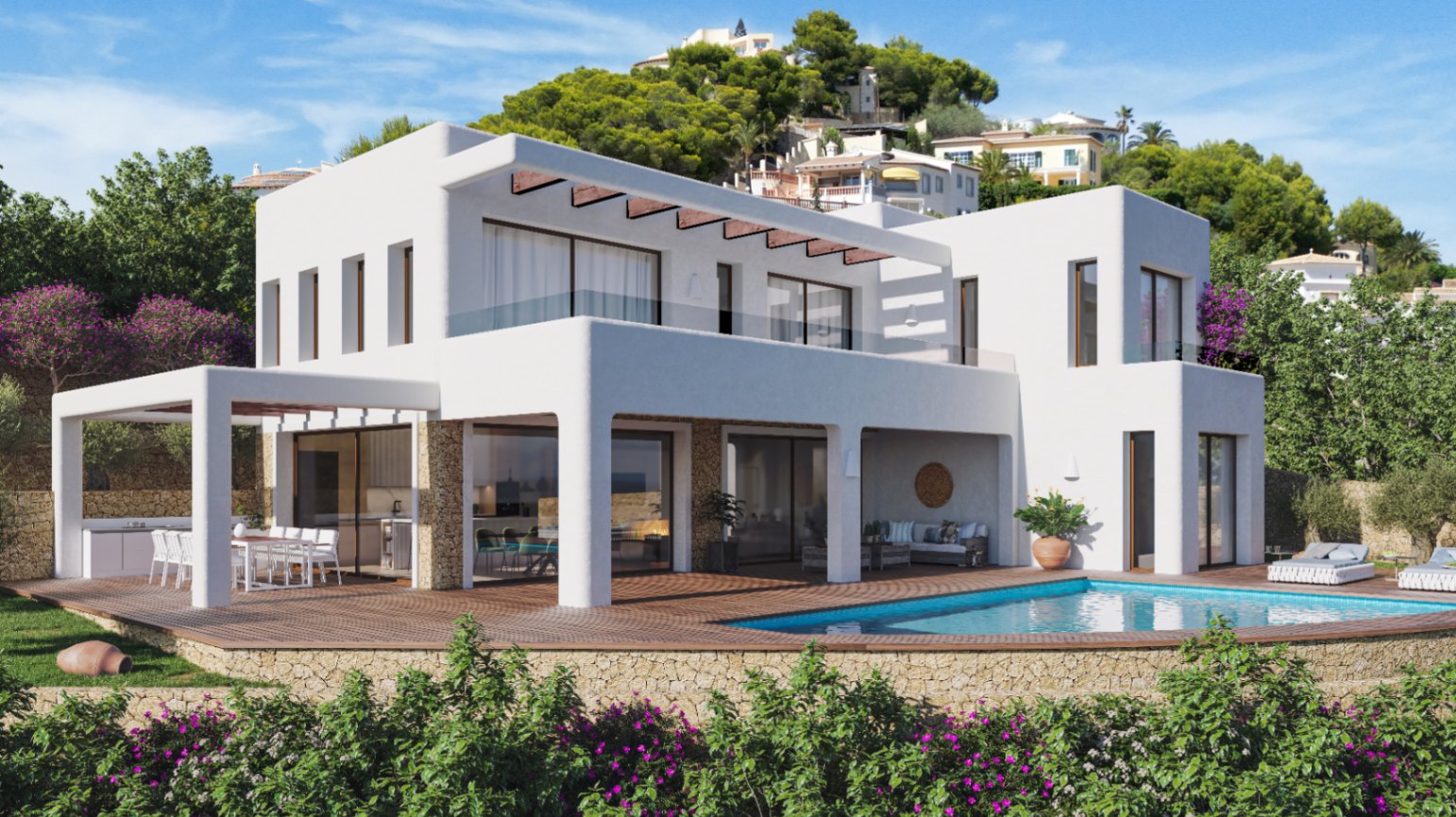 Villa exclusive de 4 chambres avec vue sur la mer à vendre à Moraira El Portet