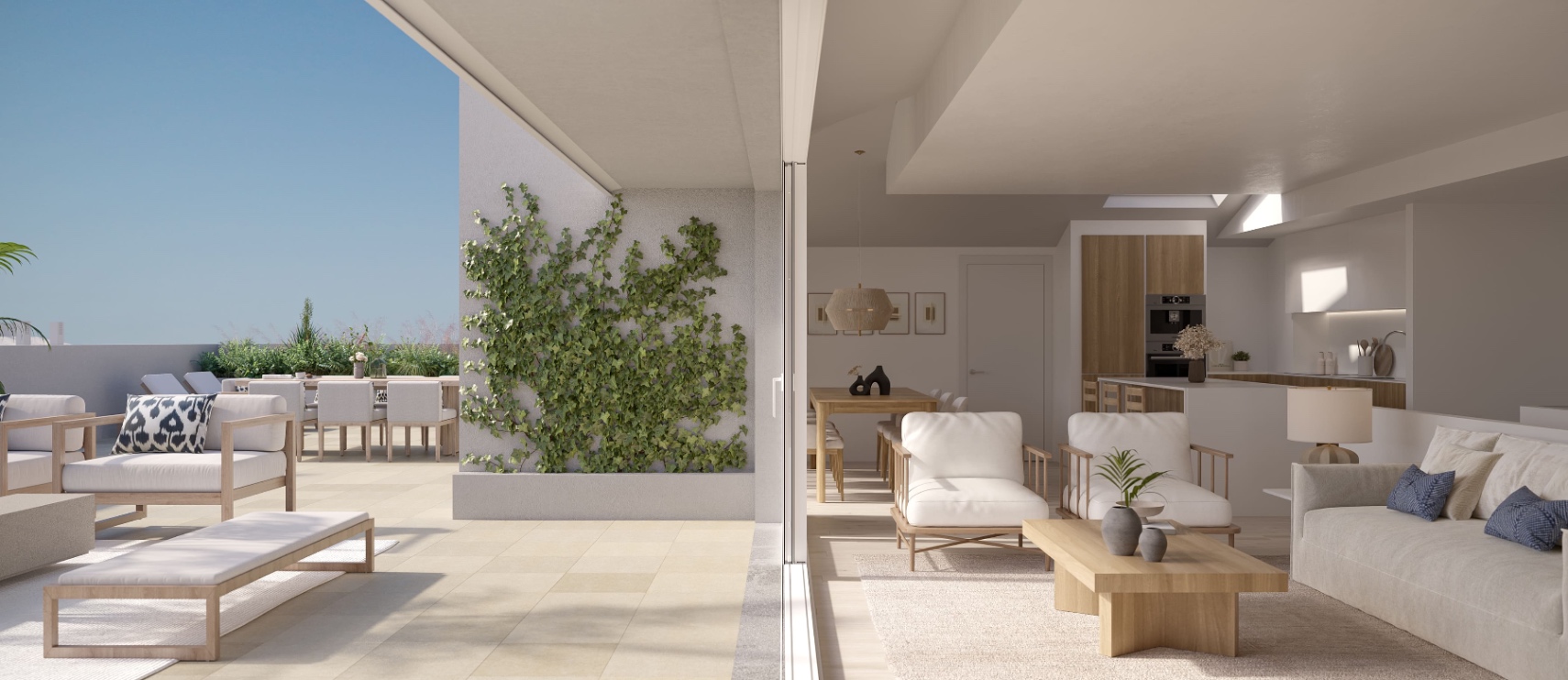 Lujoso apartamento de 3 dormitorios en venta en Jávea cerca del puerto