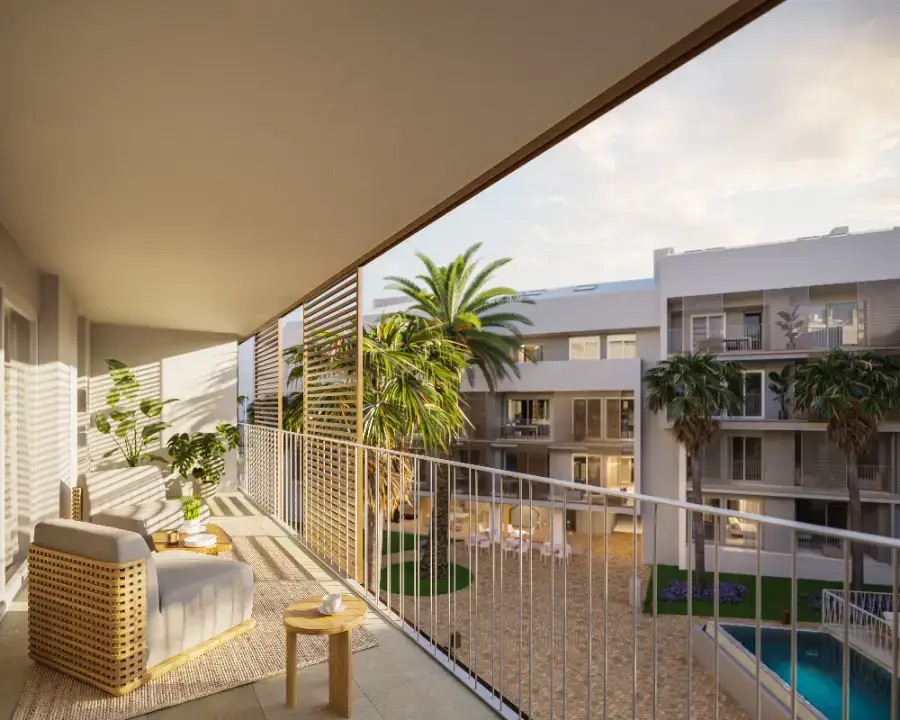 Lujoso apartamento de 3 dormitorios en venta en Jávea cerca del puerto