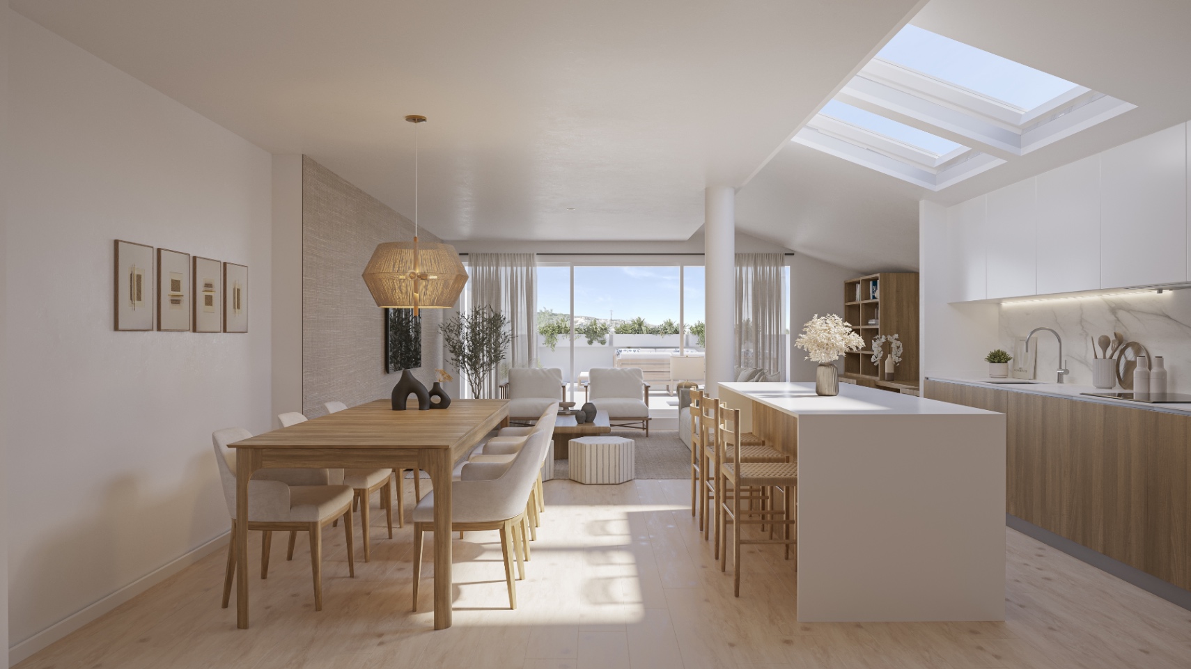 Lujoso apartamento de 4 dormitorios en venta en Jávea cerca del puerto