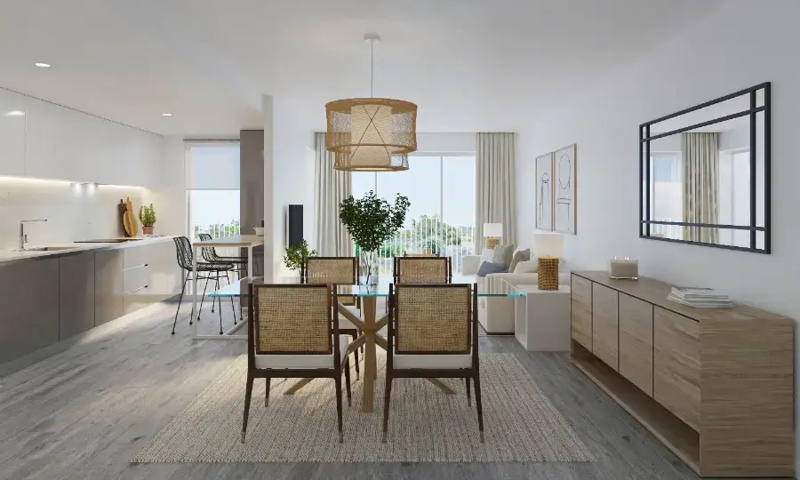 Lujoso apartamento dúplex de 3 dormitorios en venta en Jávea cerca del puerto