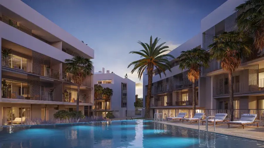 Lujoso apartamento de 3 dormitorios en venta en Jávea cerca del puerto