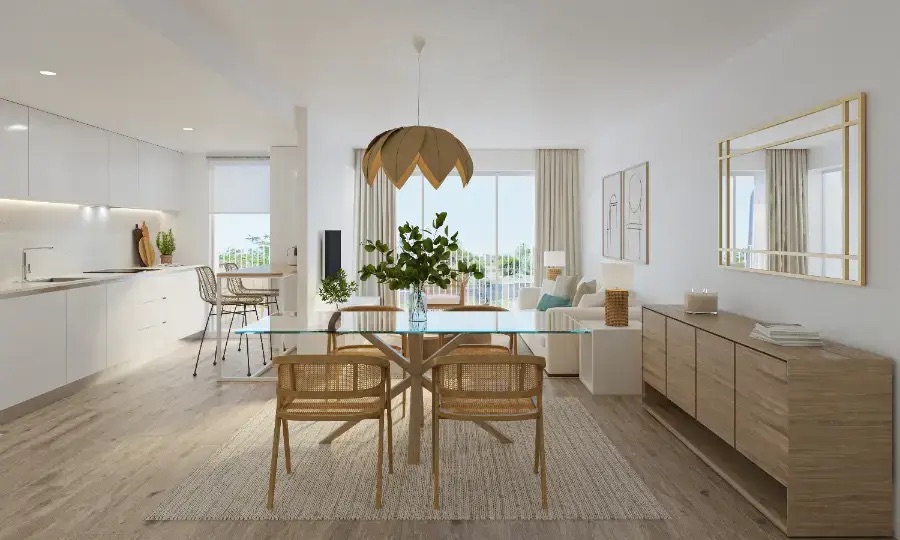 Lujoso apartamento de 3 dormitorios en venta en Jávea cerca del puerto