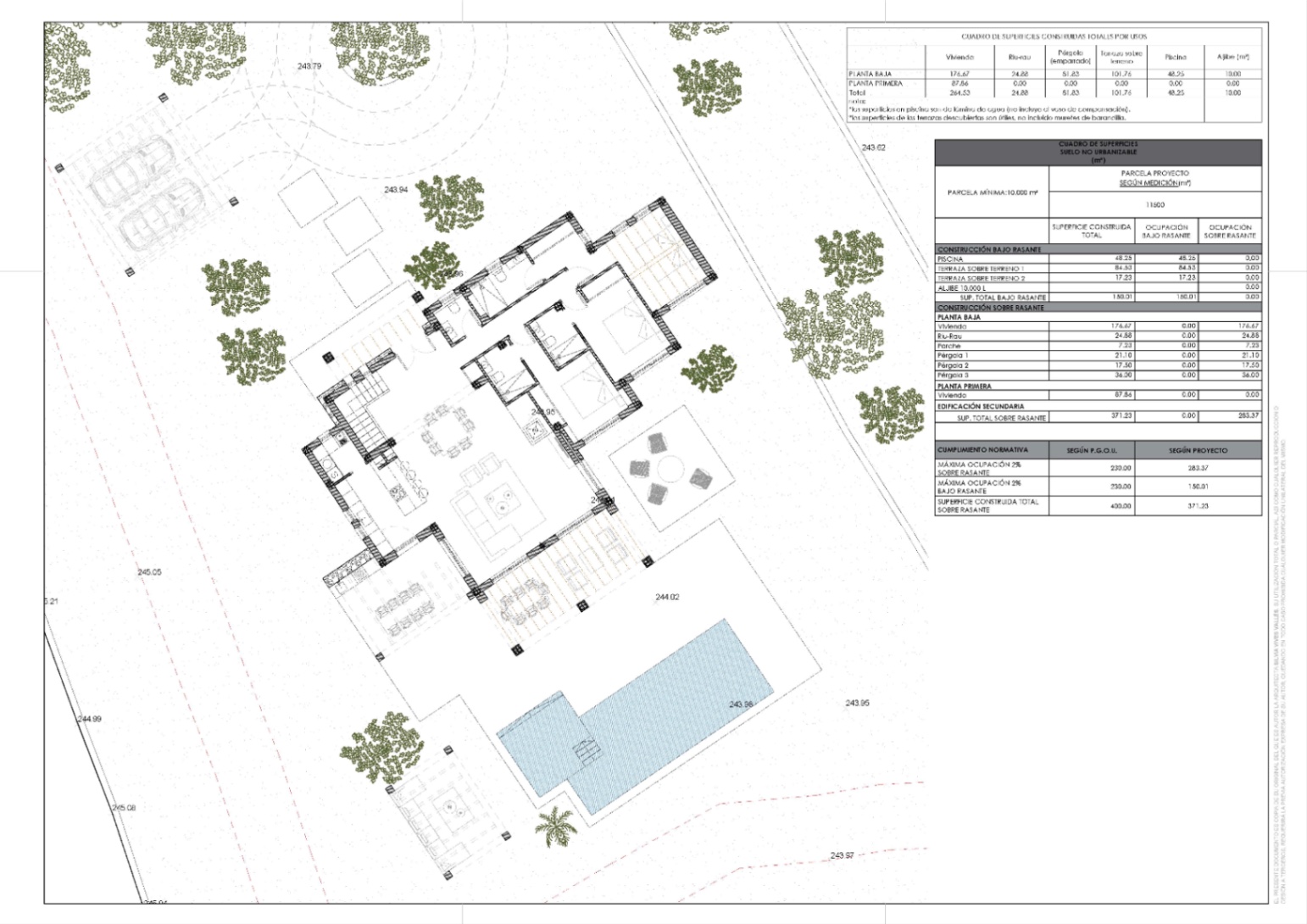 Herrliches Finca-Projekt mit 4 Schlafzimmern zum Verkauf in Benissa
