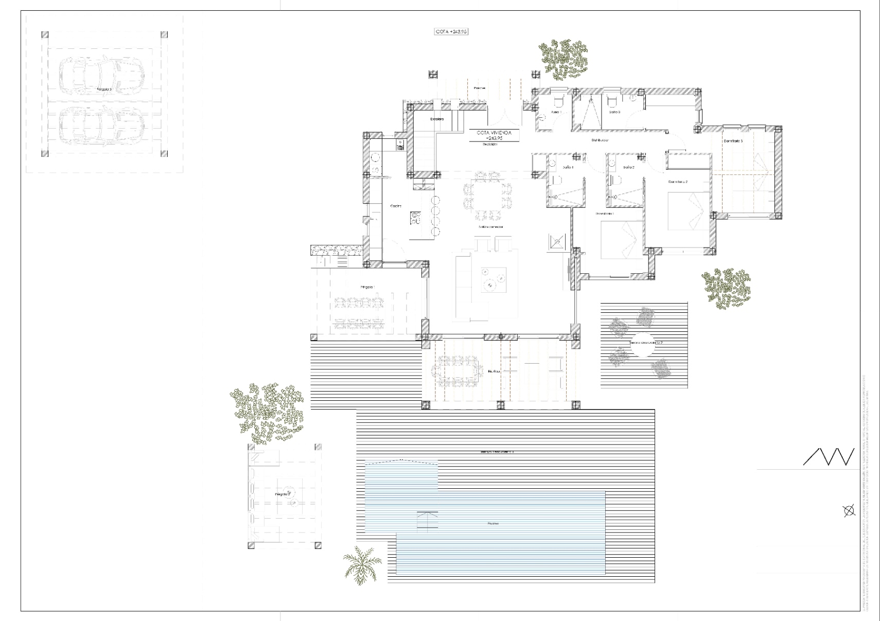 Herrliches Finca-Projekt mit 4 Schlafzimmern zum Verkauf in Benissa