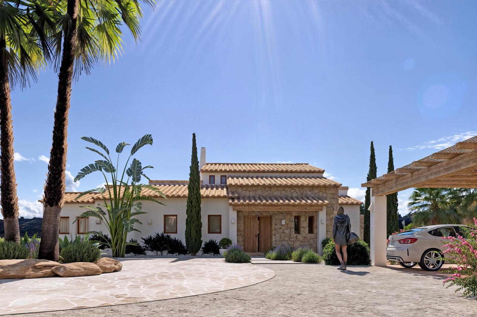 Herrliches Finca-Projekt mit 4 Schlafzimmern zum Verkauf in Benissa