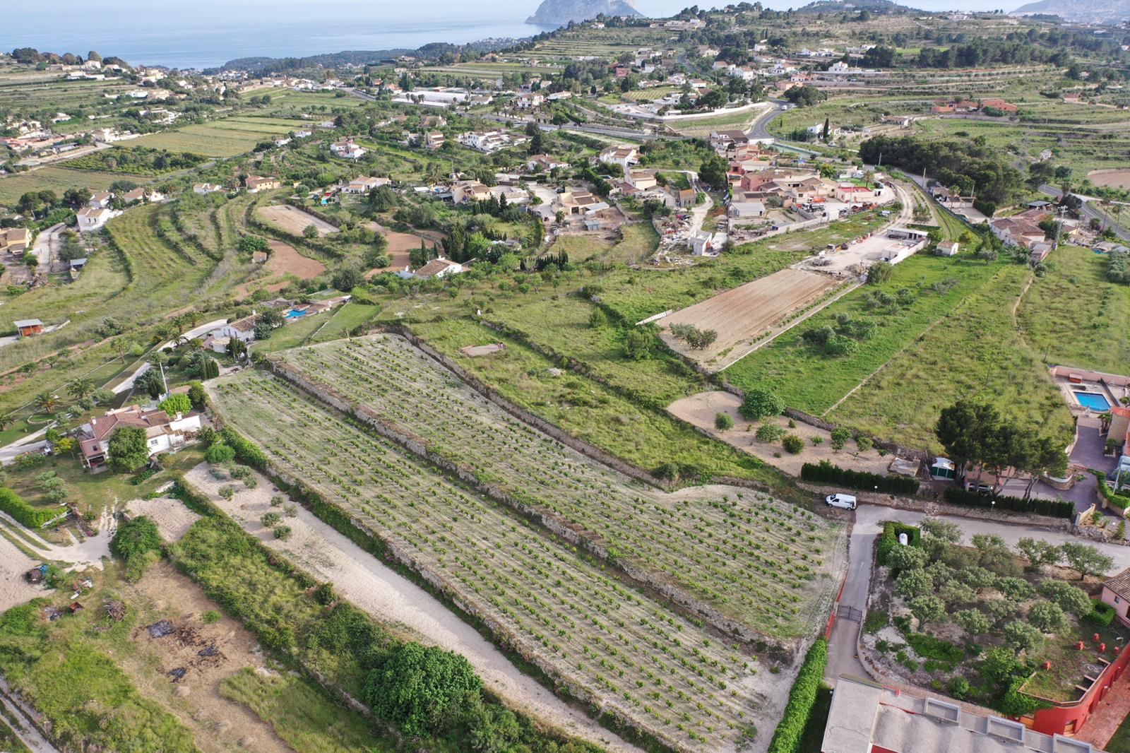 Herrliches Finca-Projekt mit 4 Schlafzimmern zum Verkauf in Benissa