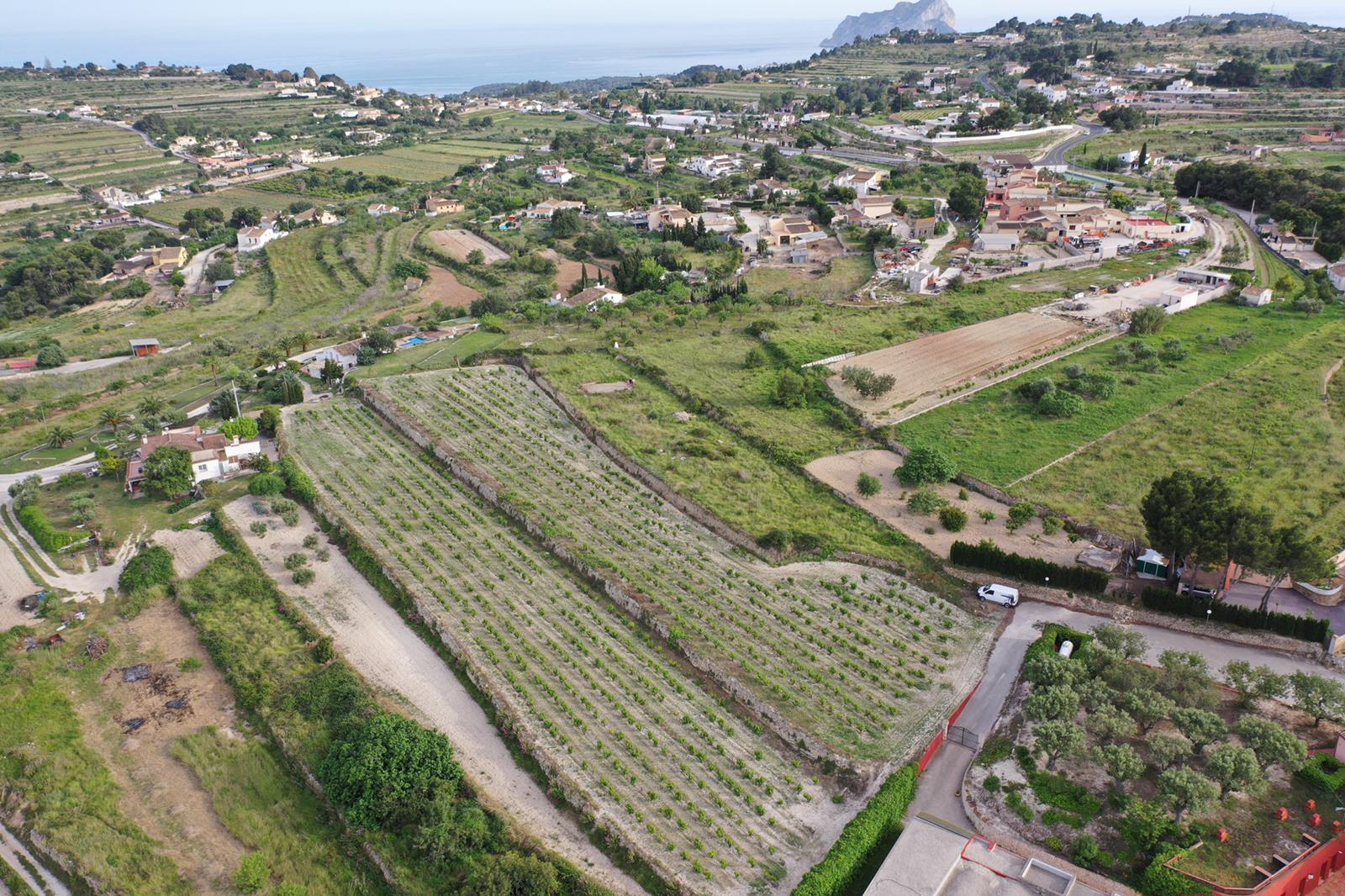 Herrliches Finca-Projekt mit 4 Schlafzimmern zum Verkauf in Benissa