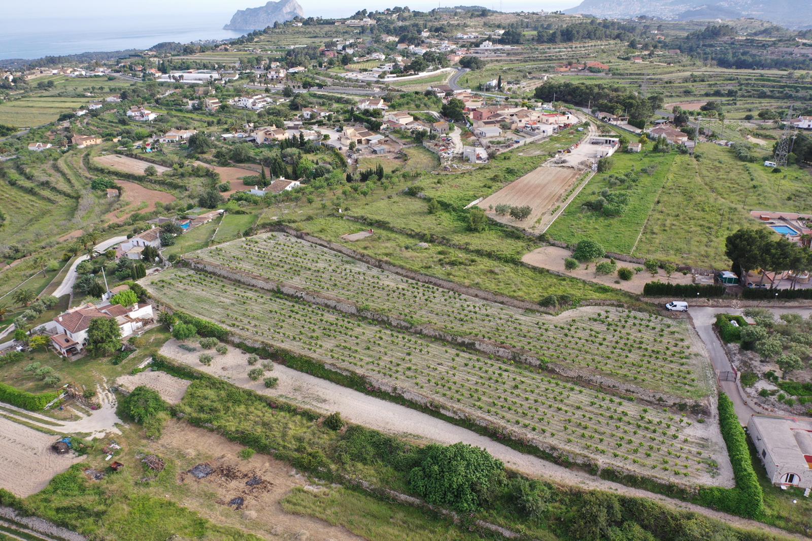 Herrliches Finca-Projekt mit 4 Schlafzimmern zum Verkauf in Benissa