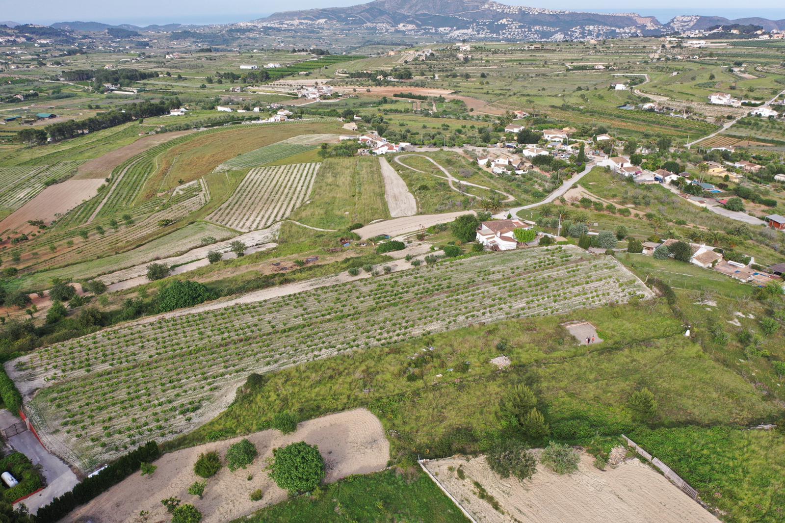 Herrliches Finca-Projekt mit 4 Schlafzimmern zum Verkauf in Benissa