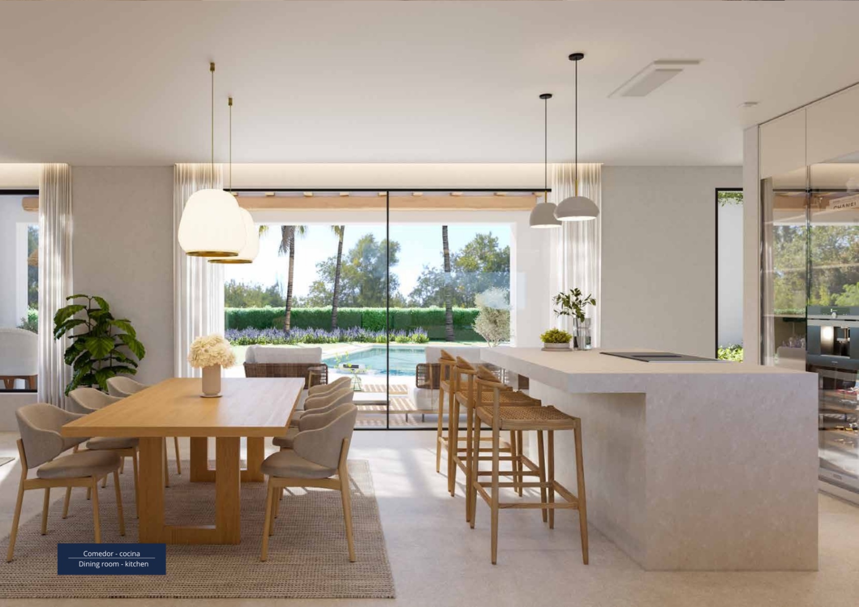 Villa nueva de 5 dormitorios con vistas al mar en venta en Jávea cerca de Arenal