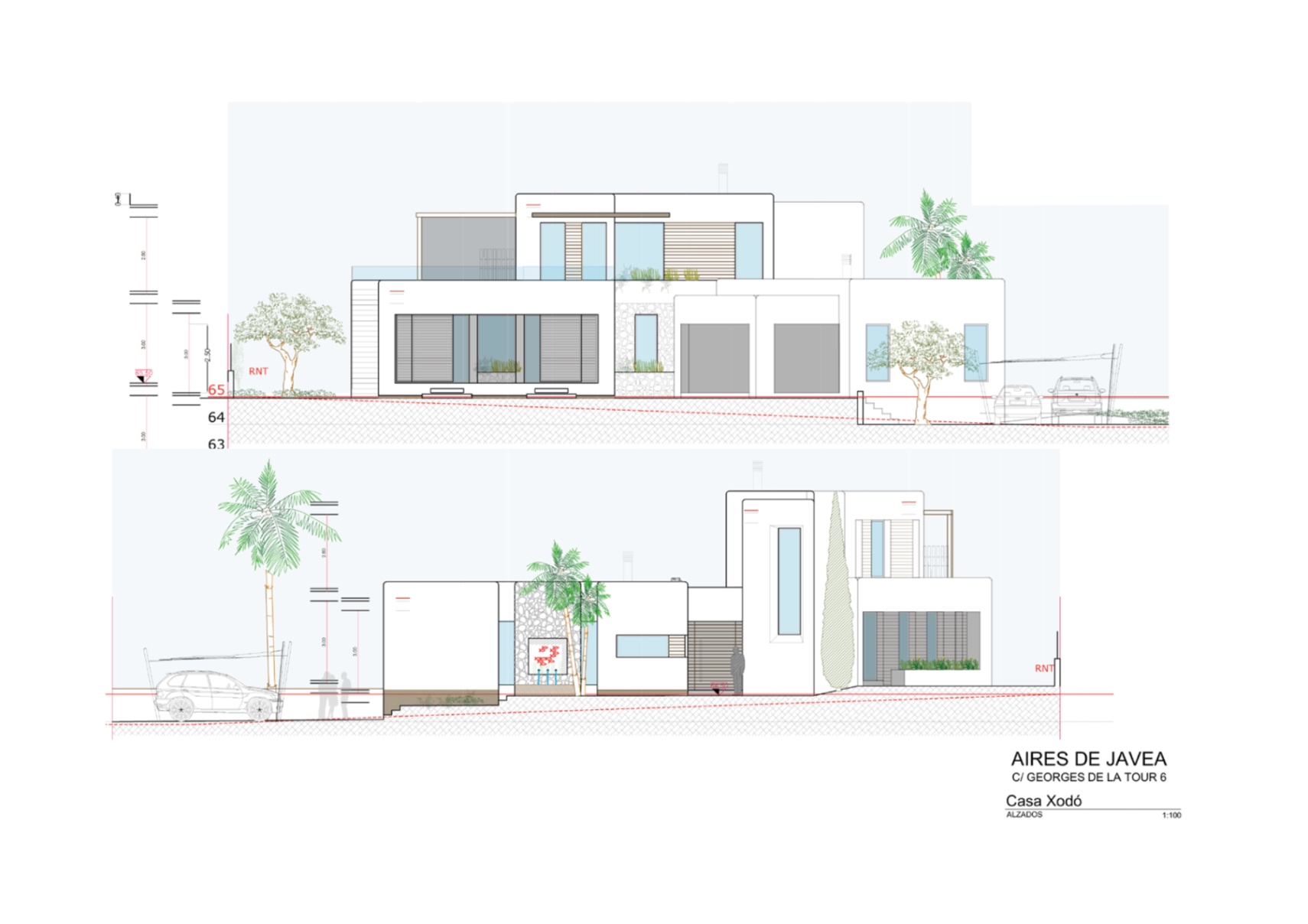Villa nueva de 5 dormitorios con vistas al mar en venta en Jávea cerca de Arenal