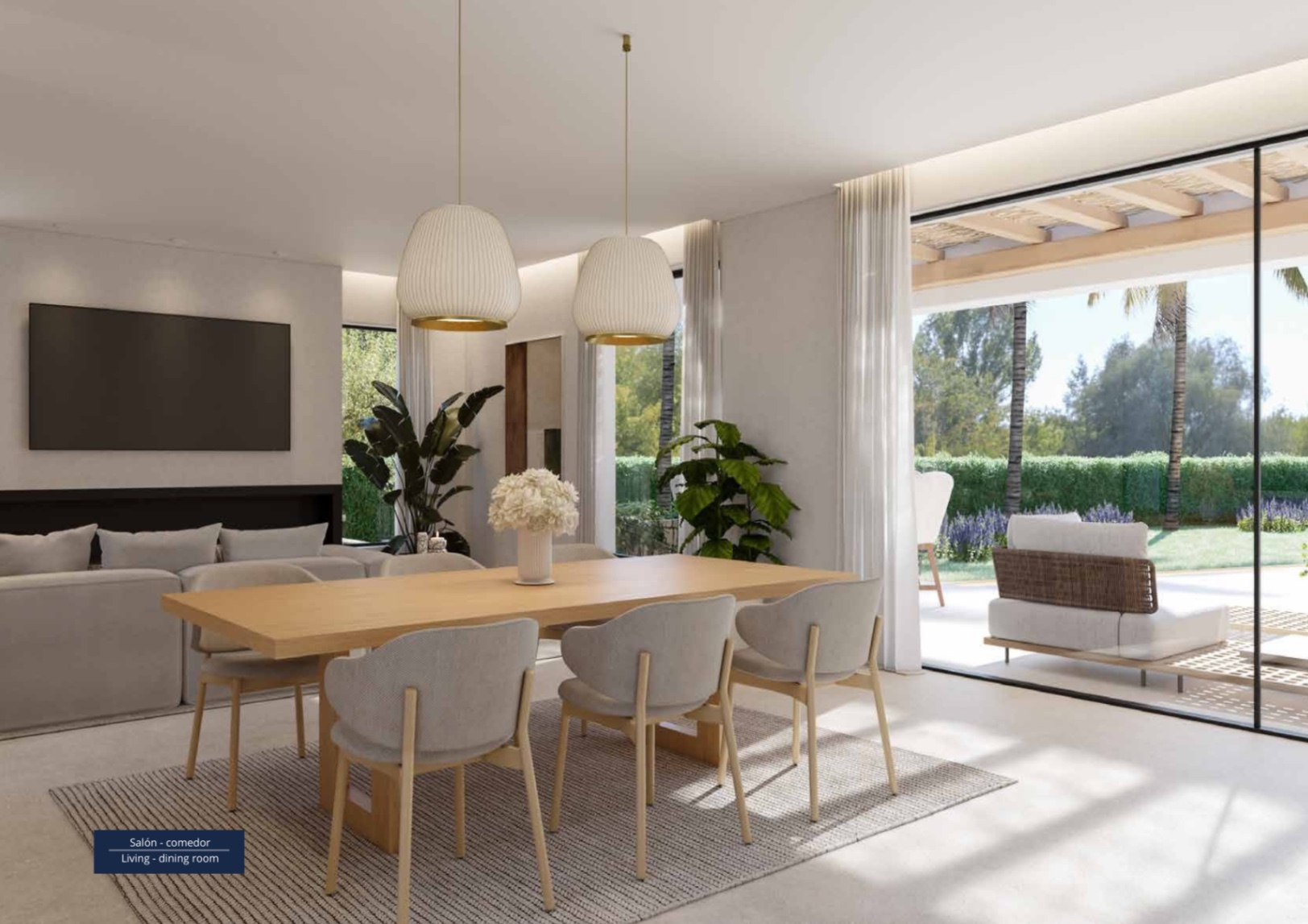 Villa nueva de 5 dormitorios con vistas al mar en venta en Jávea cerca de Arenal