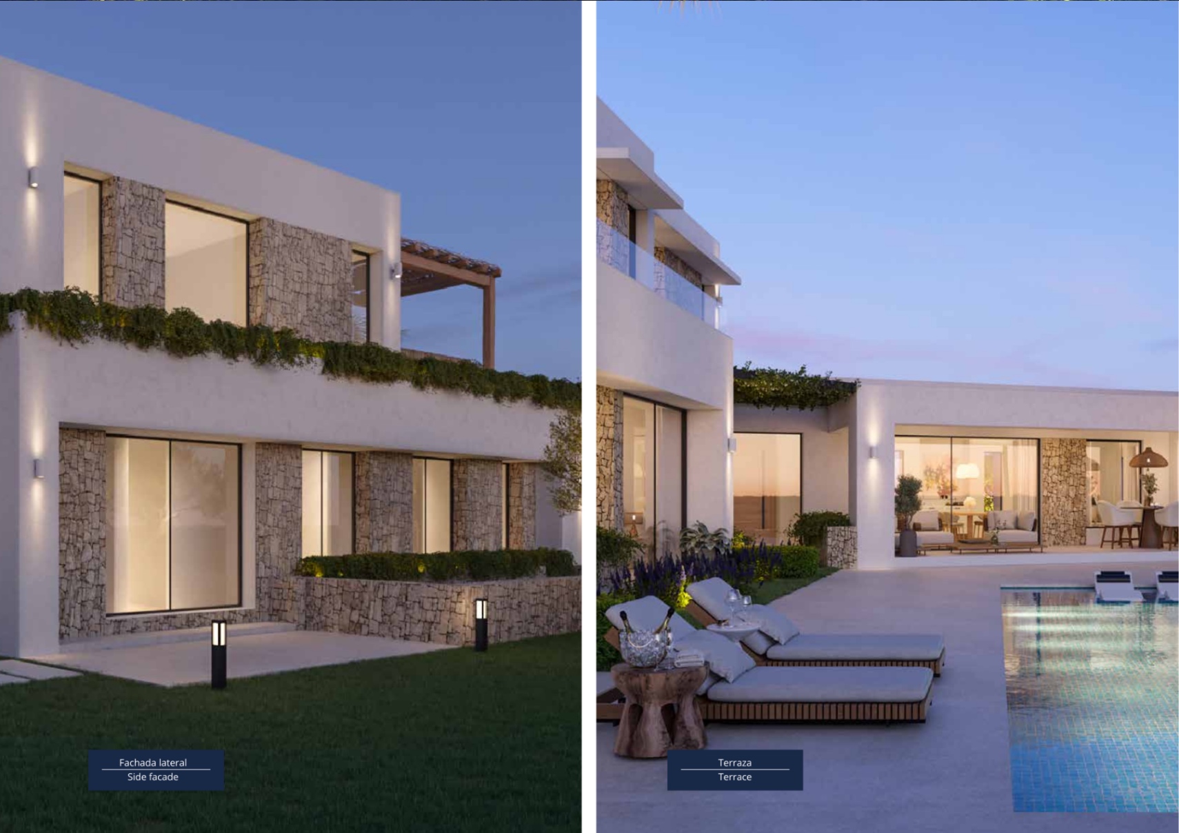 Villa nueva de 5 dormitorios con vistas al mar en venta en Jávea cerca de Arenal