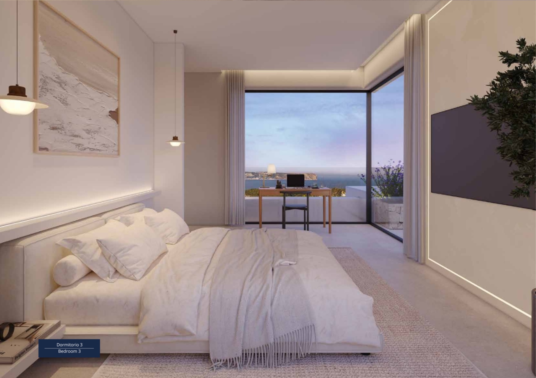 Villa a estrenar con vistas al mar en venta en Jávea cerca de Arenal