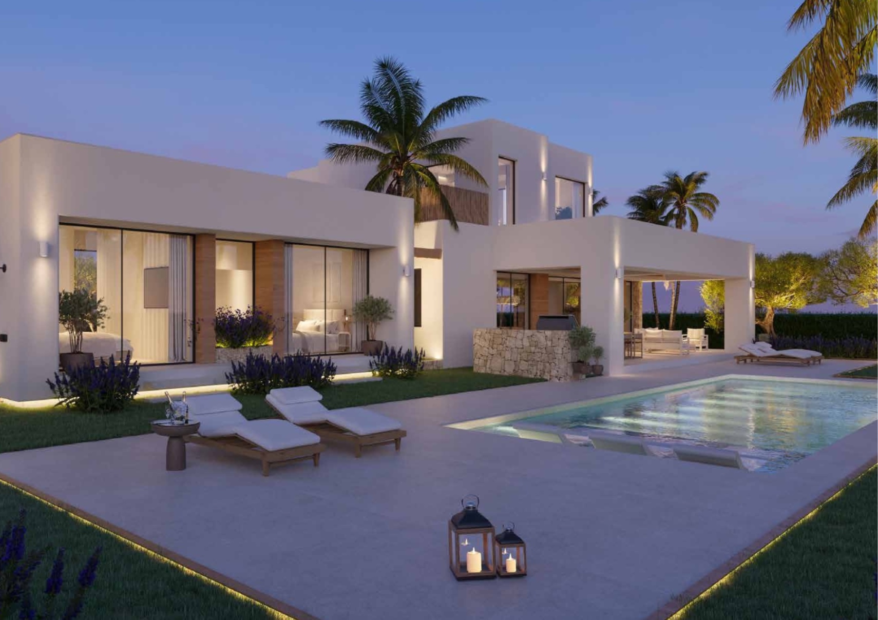 Villa a estrenar con vistas al mar en venta en Jávea cerca de Arenal