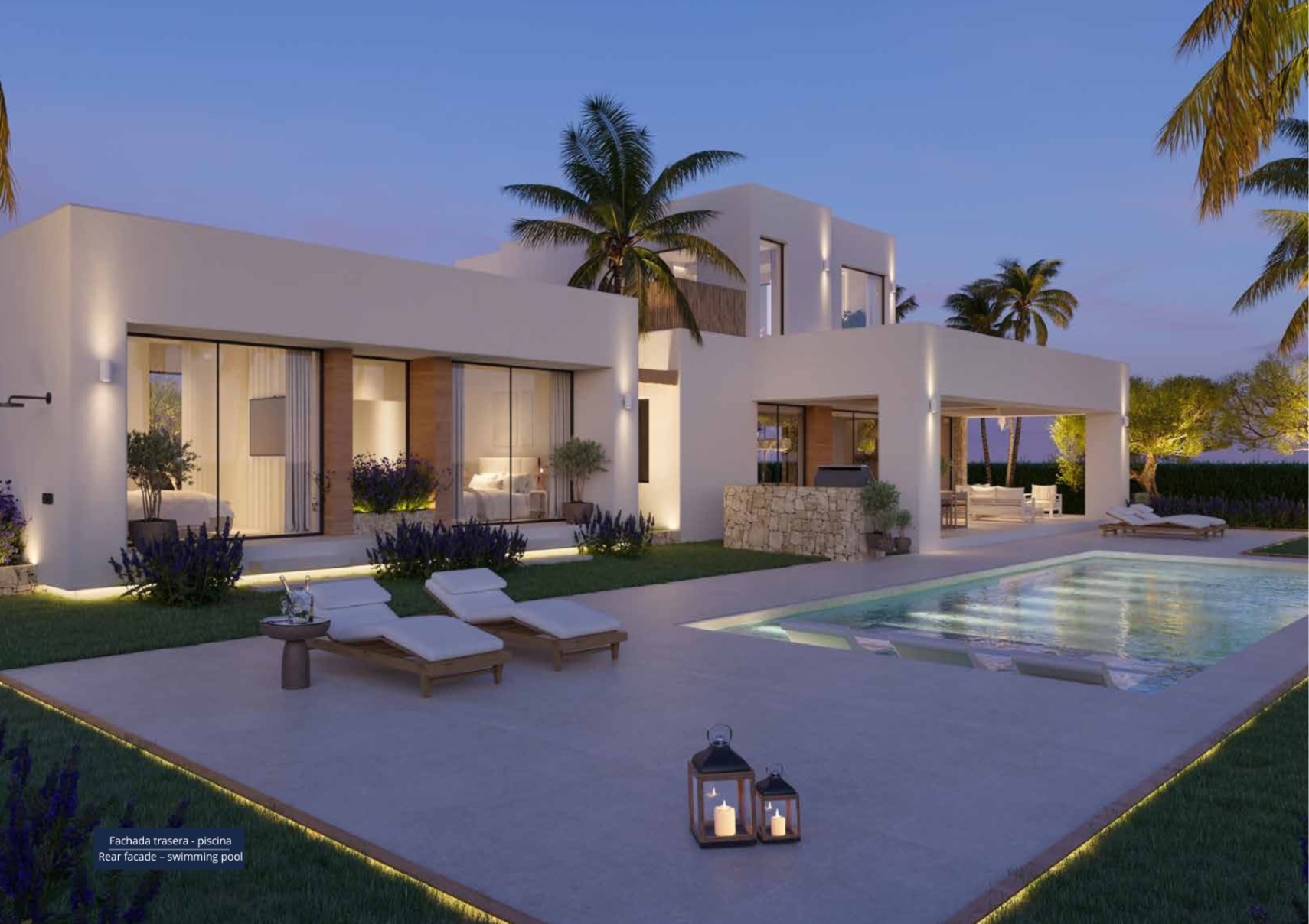 Villa a estrenar con vistas al mar en venta en Jávea cerca de Arenal