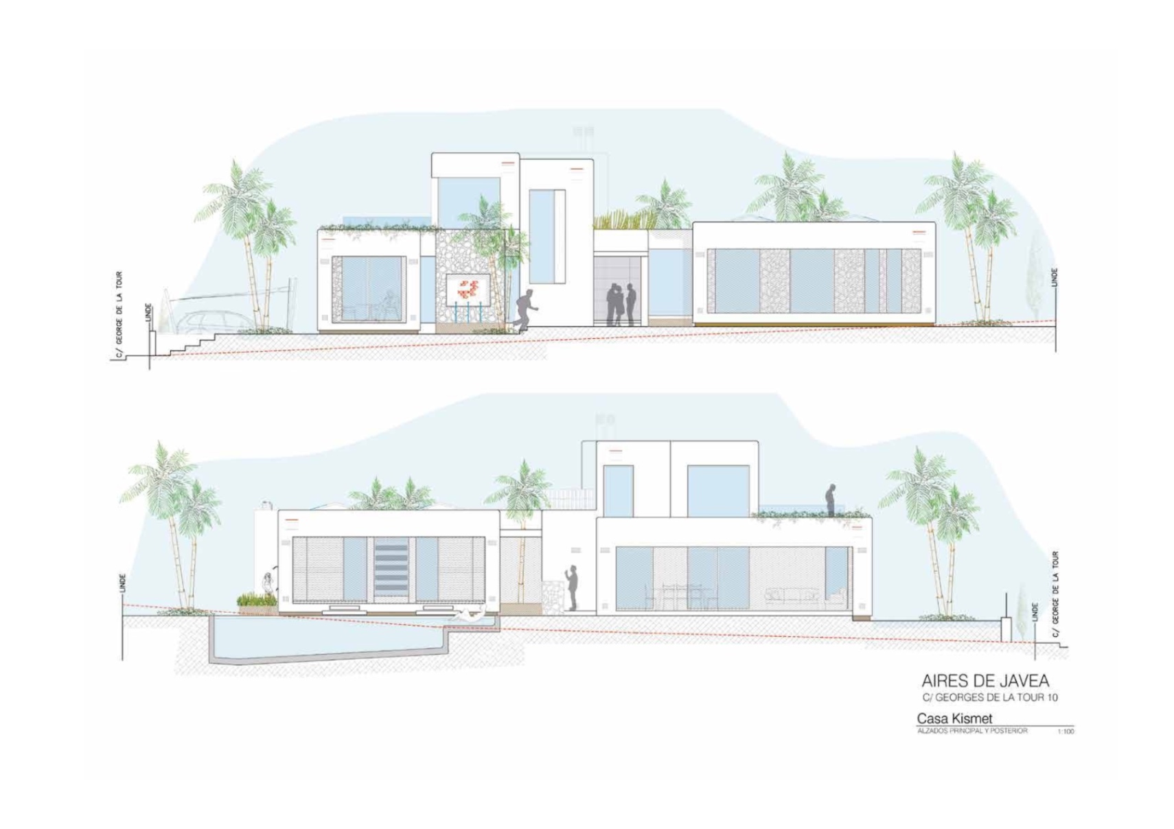 Villa nueva de 5 dormitorios con vistas al mar en venta en Jávea cerca de Arenal