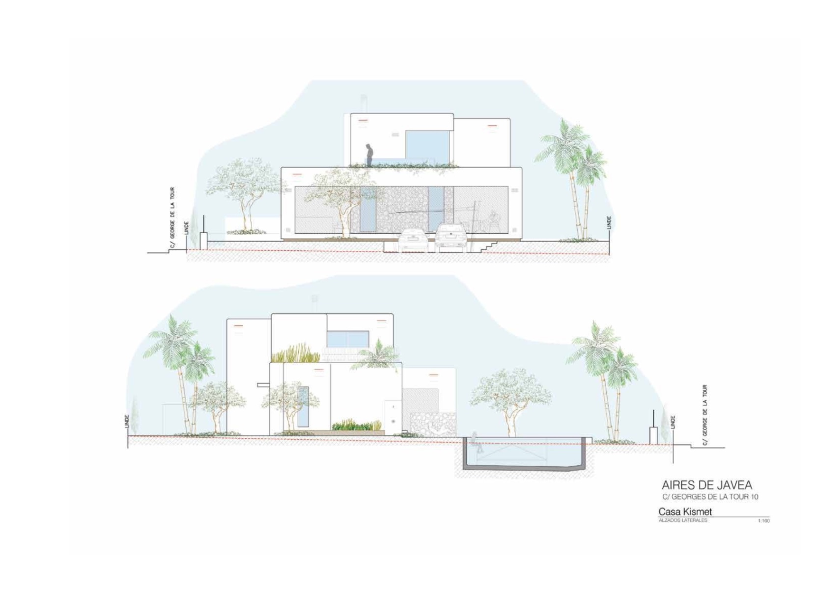 Villa nueva de 5 dormitorios con vistas al mar en venta en Jávea cerca de Arenal