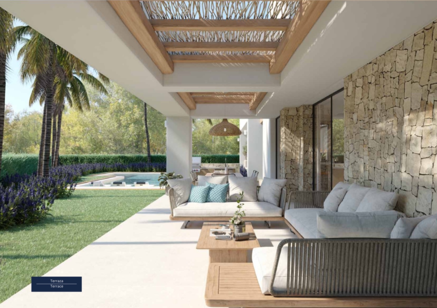 Villa nueva de 5 dormitorios con vistas al mar en venta en Jávea cerca de Arenal