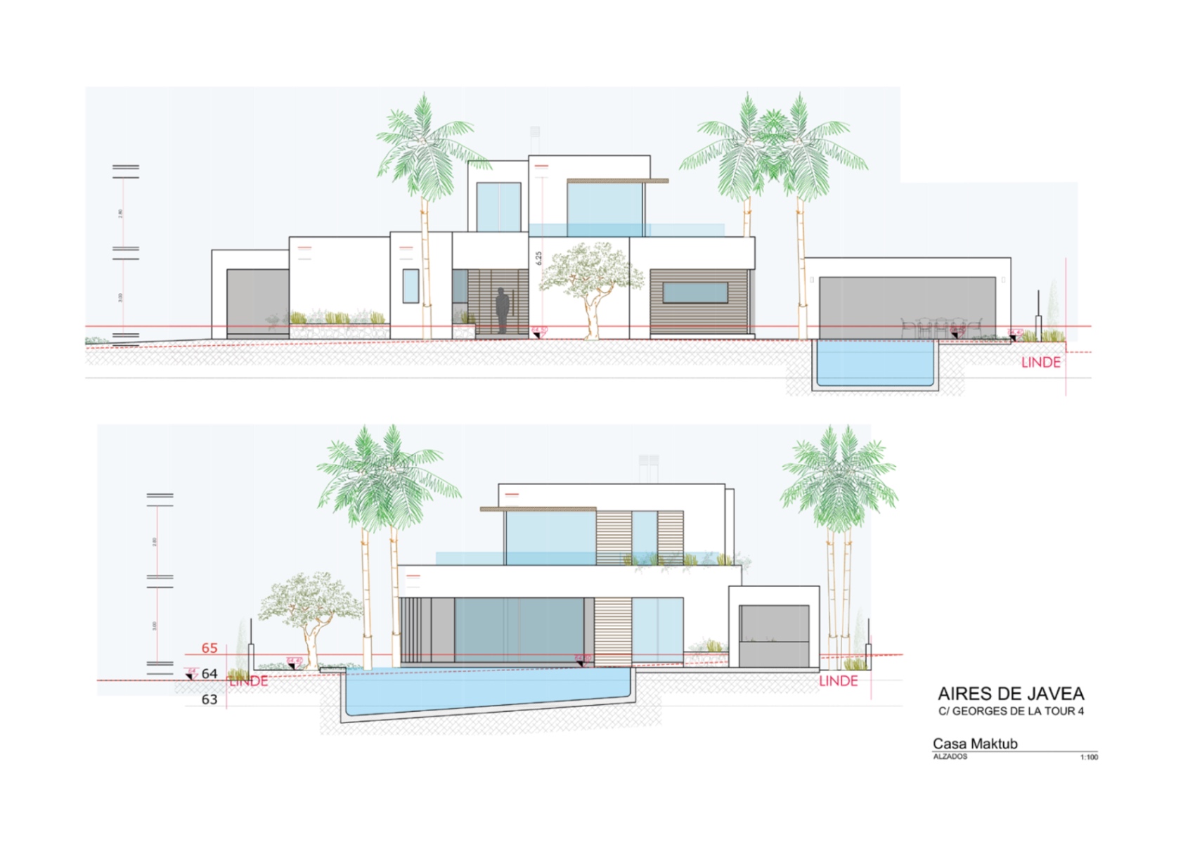 Villa nueva de 5 dormitorios con vistas al mar en venta en Jávea cerca de Arenal