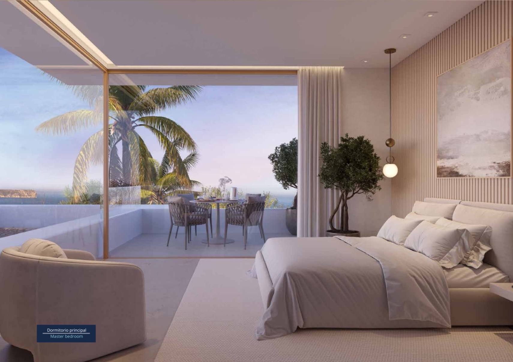 Villa nueva de 5 dormitorios con vistas al mar en venta en Jávea cerca de Arenal