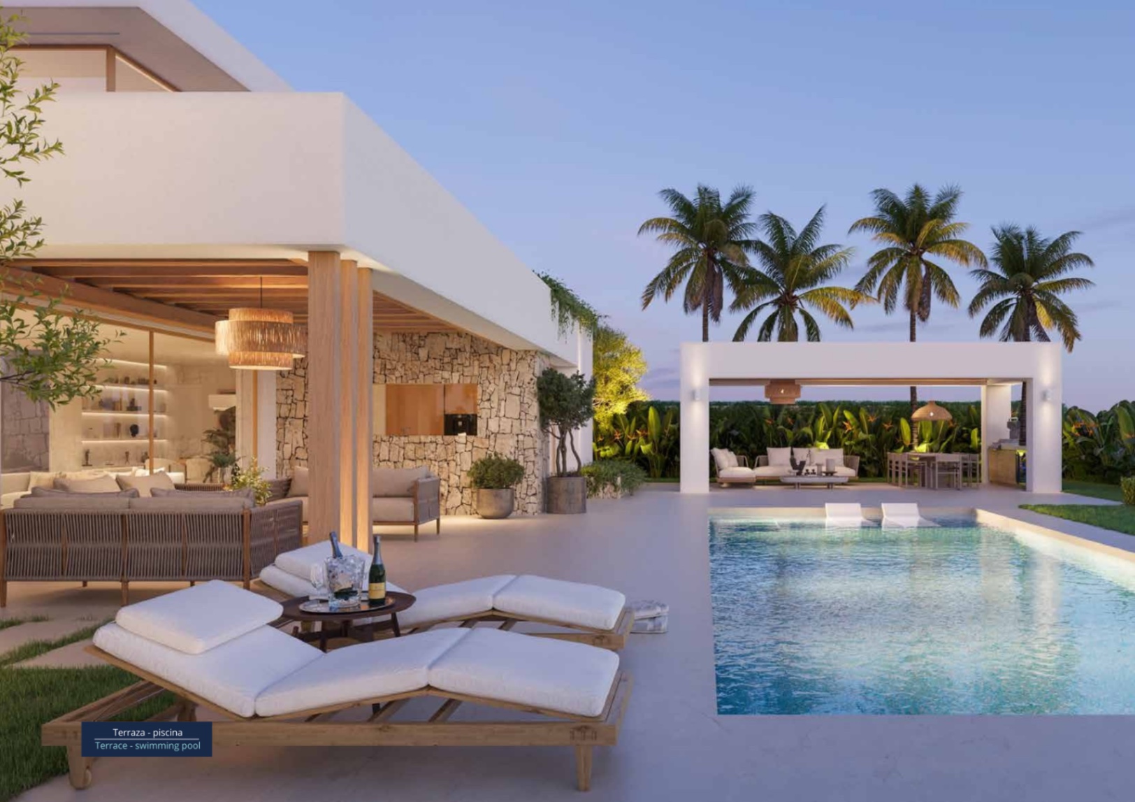 Villa nueva de 5 dormitorios con vistas al mar en venta en Jávea cerca de Arenal