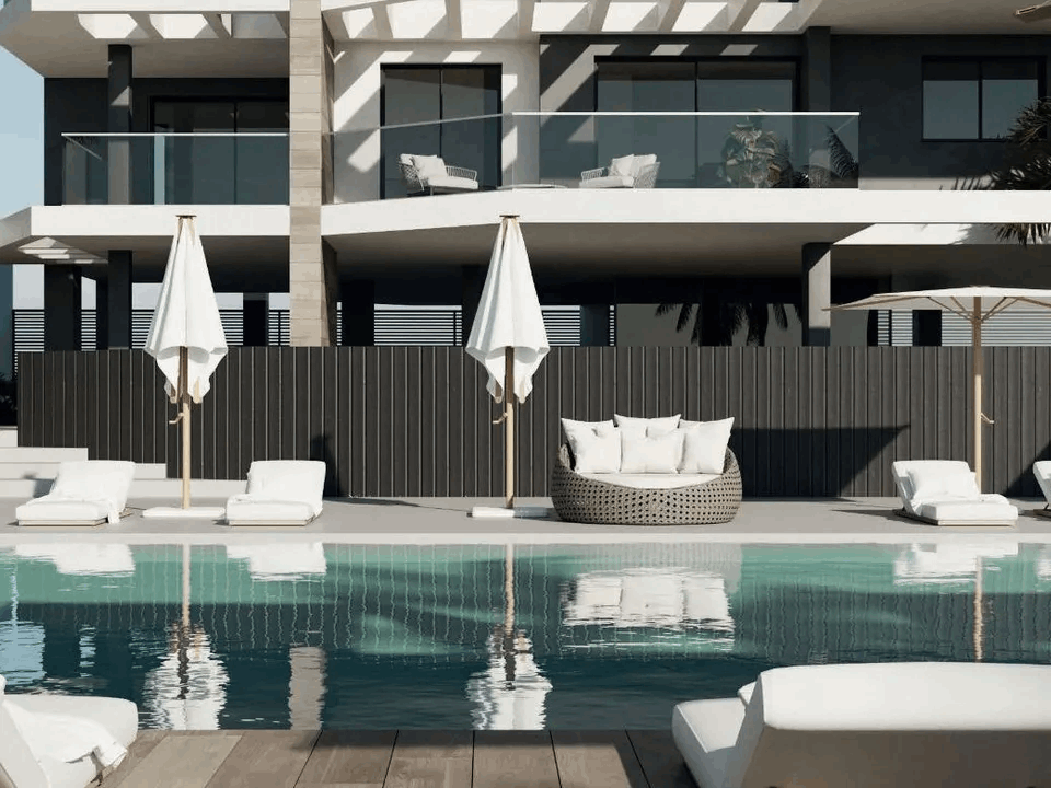 Apartament de luxe de 3 dormitoris amb vista al mar a la venda a Calp